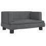 Cama para perros de terciopelo gris oscuro 60x40x30 cm de , Camas para perros - Ref: Foro24-171908, Precio: 67,35 €, Descuent...