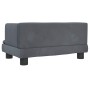 Cama para perros de terciopelo gris oscuro 60x40x30 cm de , Camas para perros - Ref: Foro24-171908, Precio: 67,35 €, Descuent...