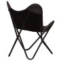 Silla mariposa butterfly para niños de cuero auténtico negro de , Sillones - Ref: Foro24-246385, Precio: 74,87 €, Descuento: %