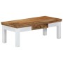 Mesa de centro madera maciza de mango 110x50x40 cm en Mesas de centro | Comprar online en Foru.es