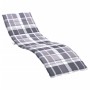 Cojín de tumbona de tela Oxford estampado de hojas 200x60x3 cm de , Cojines para sillas y sofás - Ref: Foro24-314217, Precio:...