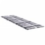 Cojín de tumbona de tela Oxford estampado de hojas 200x60x3 cm de , Cojines para sillas y sofás - Ref: Foro24-314217, Precio:...