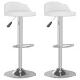 Taburetes de cocina 2 unidades cuero sintético blanco de , Taburetes de cocina - Ref: Foro24-333555, Precio: 111,68 €, Descue...