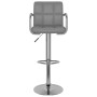 Taburetes de cocina 2 unidades cuero sintético gris de , Taburetes de cocina - Ref: Foro24-334598, Precio: 148,44 €, Descuent...