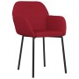 Sillas de comedor 2 unidades terciopelo rojo tinto de , Sillas de comedor - Ref: Foro24-344706, Precio: 87,06 €, Descuento: %