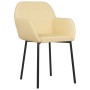 Sillas de comedor 2 unidades terciopelo crema de , Sillas de comedor - Ref: Foro24-344710, Precio: 88,94 €, Descuento: %