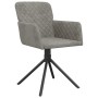 Sillas de comedor giratorias 2 uds de terciopelo gris claro de , Sillas de comedor - Ref: Foro24-344790, Precio: 168,38 €, De...