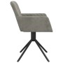 Sillas de comedor giratorias 2 uds de terciopelo gris claro de , Sillas de comedor - Ref: Foro24-344790, Precio: 168,38 €, De...