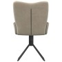 Sillas de comedor giratorias 2 uds de terciopelo gris claro de , Sillas de comedor - Ref: Foro24-344809, Precio: 160,59 €, De...