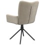 Sillas de comedor giratorias 2 uds de terciopelo gris claro de , Sillas de comedor - Ref: Foro24-344809, Precio: 160,59 €, De...