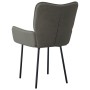 Sillas de comedor 2 unidades terciopelo gris oscuro de , Sillas de comedor - Ref: Foro24-344821, Precio: 138,97 €, Descuento: %
