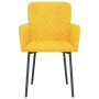 Sillas de comedor 2 unidades terciopelo amarillo de , Sillas de comedor - Ref: Foro24-344786, Precio: 119,41 €, Descuento: %