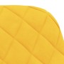 Sillas de comedor 2 unidades terciopelo amarillo de , Sillas de comedor - Ref: Foro24-344786, Precio: 119,41 €, Descuento: %