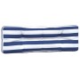 Cojines para sofá de palets 2 piezas tela a rayas azul y blanco de , Cojines para sillas y sofás - Ref: Foro24-360748, Precio...