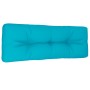 Cojín para sofá de palets tela turquesa 120x40x12 cm de , Cojines para sillas y sofás - Ref: Foro24-360644, Precio: 26,96 €, ...