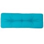 Cojín para sofá de palets tela turquesa 120x40x12 cm de , Cojines para sillas y sofás - Ref: Foro24-360644, Precio: 26,96 €, ...