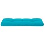 Cojín para sofá de palets tela turquesa 120x40x12 cm de , Cojines para sillas y sofás - Ref: Foro24-360644, Precio: 26,96 €, ...