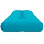 Cojín para sofá de palets tela turquesa 120x40x12 cm de , Cojines para sillas y sofás - Ref: Foro24-360644, Precio: 26,96 €, ...