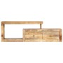 Mueble de TV de madera maciza de mango 120x30x40 cm en Muebles TV | Comprar online en Foru.es