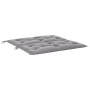 Cojín de banco de jardín tela Oxford gris 100x(50+50)x7cm de , Cojines para sillas y sofás - Ref: Foro24-314993, Precio: 36,1...