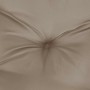 Cojín de banco de jardín tela Oxford taupe 120x(50+50)x7 cm de , Cojines para sillas y sofás - Ref: Foro24-315012, Precio: 41...