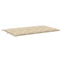 Cojín de banco de jardín tela Oxford beige 180x(50+50)x7 cm de , Cojines para sillas y sofás - Ref: Foro24-315031, Precio: 57...