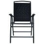 Mesa y sillas de bistró 3 piezas acero negro de , Conjuntos de jardín - Ref: Foro24-3054572, Precio: 131,48 €, Descuento: %