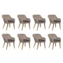Set comedor de jardín 9 piezas y cojines ratán sintético de , Conjuntos de jardín - Ref: Foro24-3057815, Precio: 1,00 €, Desc...