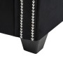 Chesterfield sofá de 2 plazas de terciopelo 146x75x72 cm negro de , Sofás - Ref: Foro24-247137, Precio: 520,03 €, Descuento: %