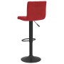 Taburetes de cocina 2 unidades terciopelo rojo tinto de , Taburetes de cocina - Ref: Foro24-333737, Precio: 129,77 €, Descuen...
