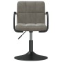 Sillas de comedor giratorias 2 uds de terciopelo gris claro de , Sillas de comedor - Ref: Foro24-334617, Precio: 132,10 €, De...