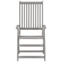 Sillas reclinables jardín y cojines 2 uds madera maciza acacia de , Sillas de jardín - Ref: Foro24-3064704, Precio: 172,58 €,...