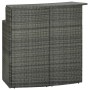 Juego muebles de bar para jardín 4 piezas y cojines gris de , Conjuntos de jardín - Ref: Foro24-3064877, Precio: 351,99 €, De...