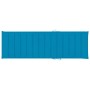 Tumbona doble y cojines madera pino impregnada azul de , Tumbonas - Ref: Foro24-3065988, Precio: 282,97 €, Descuento: %