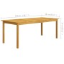 Juego de comedor para jardín 7 piezas marrón de , Conjuntos de jardín - Ref: Foro24-3067919, Precio: 937,82 €, Descuento: %