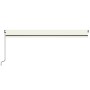 Toldo retráctil automático crema 600x350 cm de , Toldos - Ref: Foro24-3069247, Precio: 766,10 €, Descuento: %