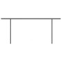 Toldo retráctil automático con postes naranja y marrón 6x3,5 m de , Toldos - Ref: Foro24-3070290, Precio: 871,78 €, Descuento: %