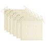 Sillas de jardín 6 uds madera maciza de teca cojines crema de , Sillas de jardín - Ref: Foro24-3073033, Precio: 878,42 €, Des...