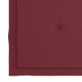 Sillas de jardín 8 uds madera maciza teca cojines rojo tinto de , Sillas de jardín - Ref: Foro24-3073067, Precio: 1,00 €, Des...