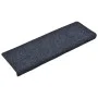 Alfombrilla de escaleras 5 uds punzonada antracita 65x21x4 cm de vidaXL, Alfombrillas para escalones - Ref: Foro24-149732, Pr...