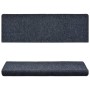 Alfombrilla de escaleras 5 uds punzonada antracita 65x21x4 cm de vidaXL, Alfombrillas para escalones - Ref: Foro24-149732, Pr...