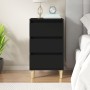 Mesita de noche madera contrachapada negro 40x35x70 cm de , Mesitas de noche - Ref: Foro24-819661, Precio: 55,88 €, Descuento: %