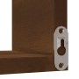 Estanterías de esquina de pared 2uds marrón roble 40x40x50 cm de , Estantes y estanterías - Ref: Foro24-815209, Precio: 40,64...