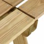 Banco de jardín de madera de pino impregnada 220 cm de , Bancos de jardín - Ref: Foro24-318402, Precio: 130,67 €, Descuento: %