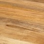 Mesa de comedor madera maciza de mango y acero 110x78 cm de , Mesas de cocina y de comedor - Ref: Foro24-338454, Precio: 235,...