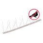 Set de 20 hileras pinchos contra pájaros y palomas 5 filas 10 m de , Repelentes para animales - Ref: Foro24-149133, Precio: 5...