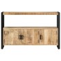 Aparador madera maciza de mango 120x30x75 cm de , Aparadores - Ref: Foro24-247923, Precio: 305,72 €, Descuento: %