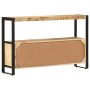 Aparador madera maciza de mango 120x30x75 cm de , Aparadores - Ref: Foro24-247923, Precio: 305,72 €, Descuento: %