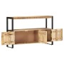 Aparador madera maciza de mango 120x30x75 cm de , Aparadores - Ref: Foro24-247923, Precio: 305,72 €, Descuento: %