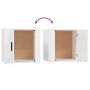 Mesita de noche blanca 50x39x47 cm de , Taquillas y armarios de almacenamiento - Ref: Foro24-816688, Precio: 38,59 €, Descuen...